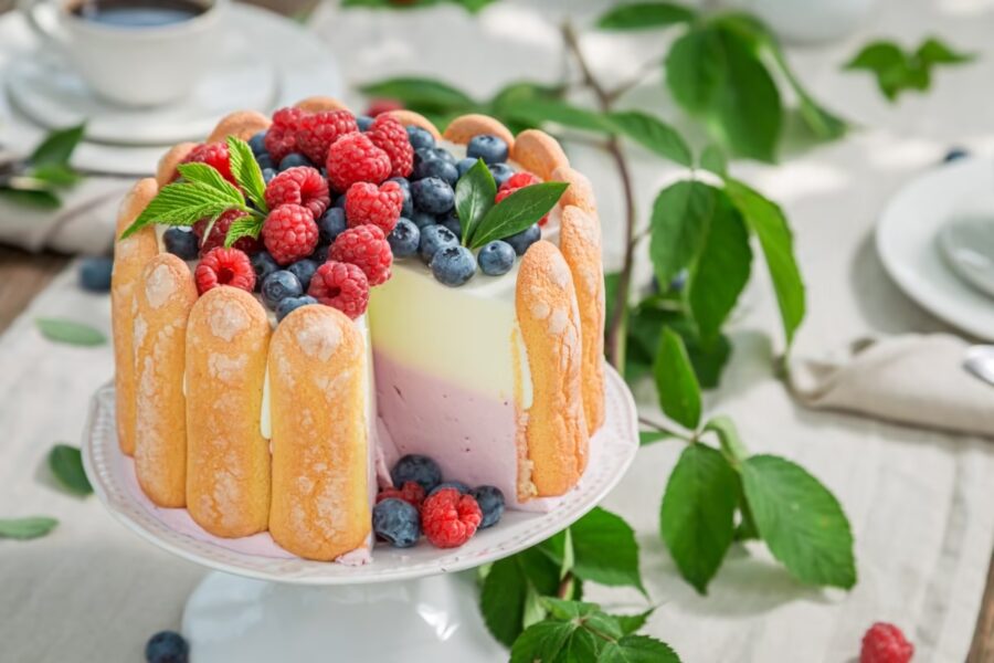 elegant summer dessert